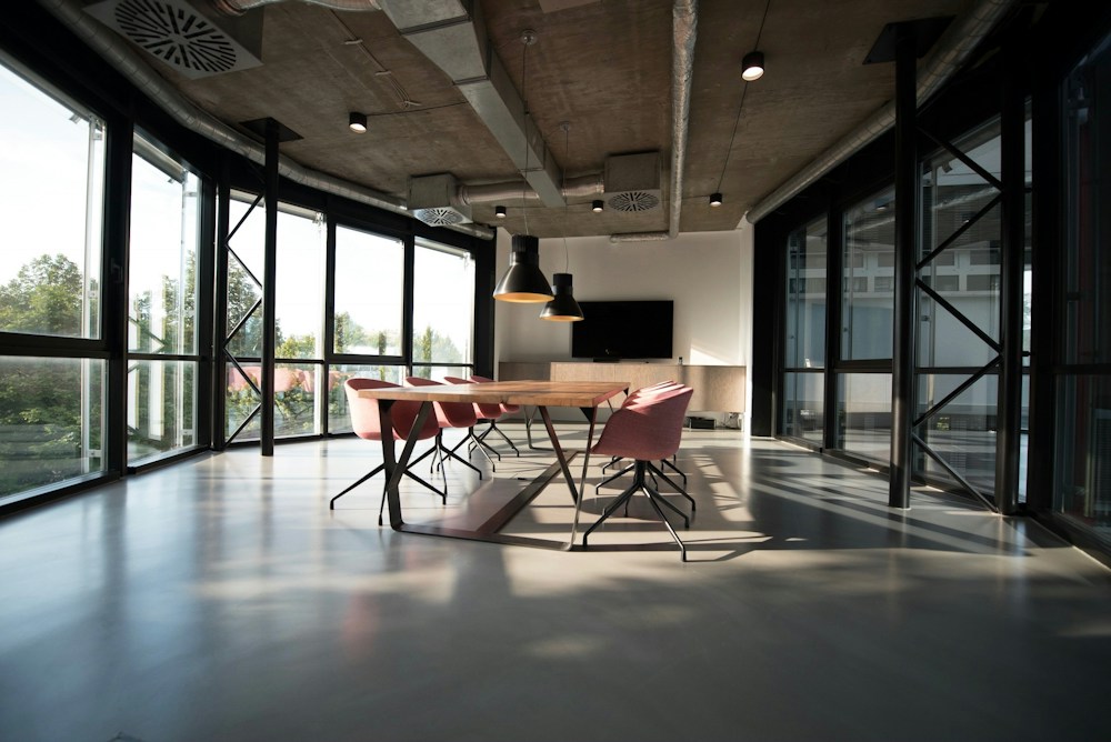 Bright office meeting area illustrating a deeper workplace refresh